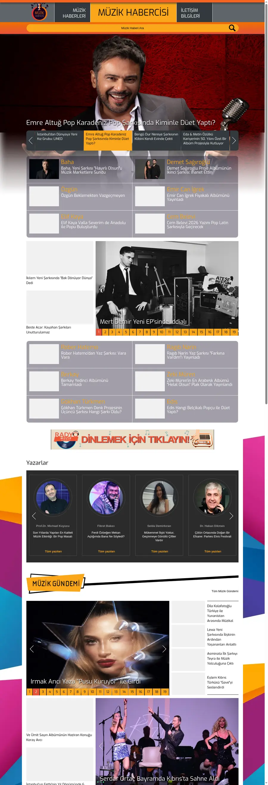 Muzikhabercisi.com önizleme