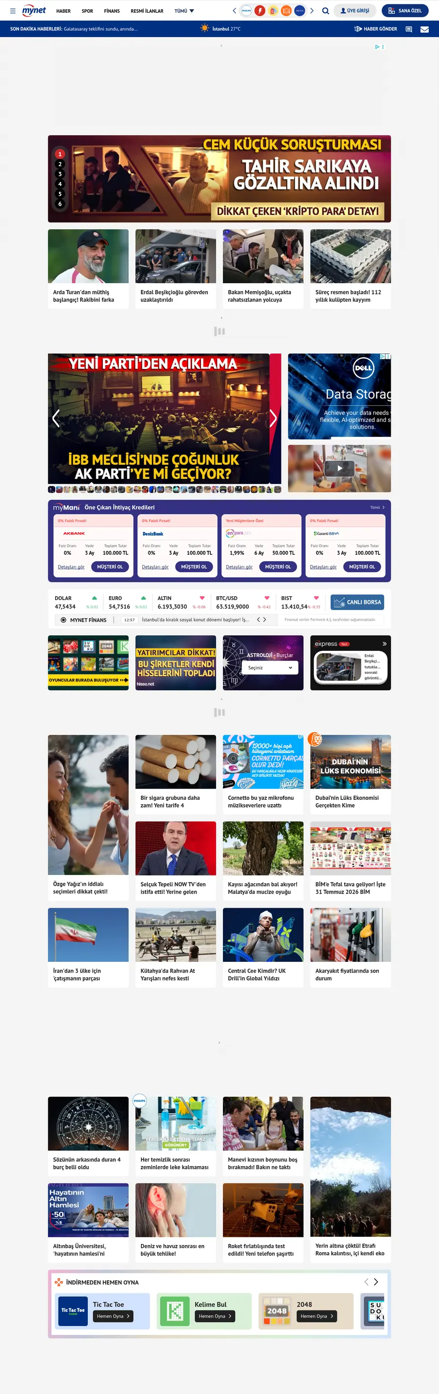 Mynet.com önizleme