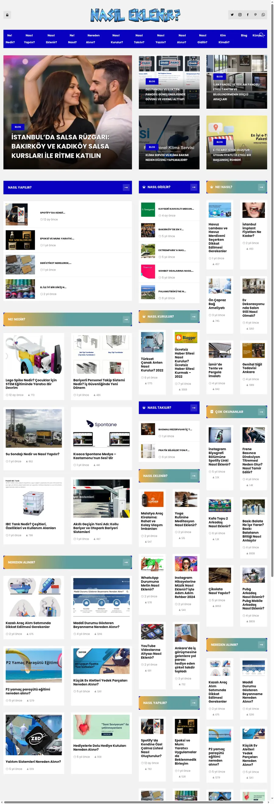 Nasileklenir.com önizleme