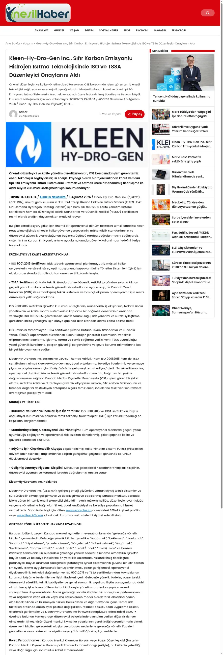 Nesilhaber.com önizleme