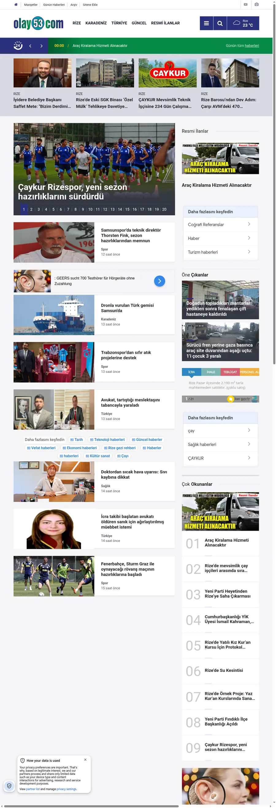 Olay53.com önizleme