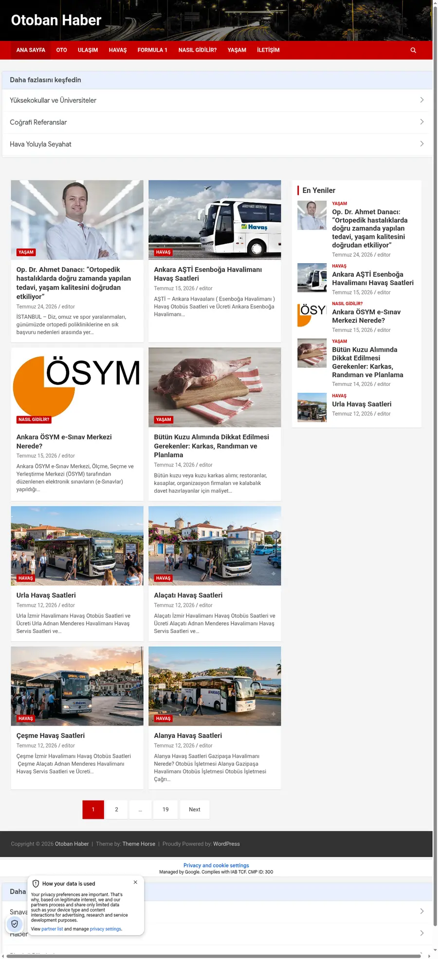 Otobanhaber.com.tr önizleme