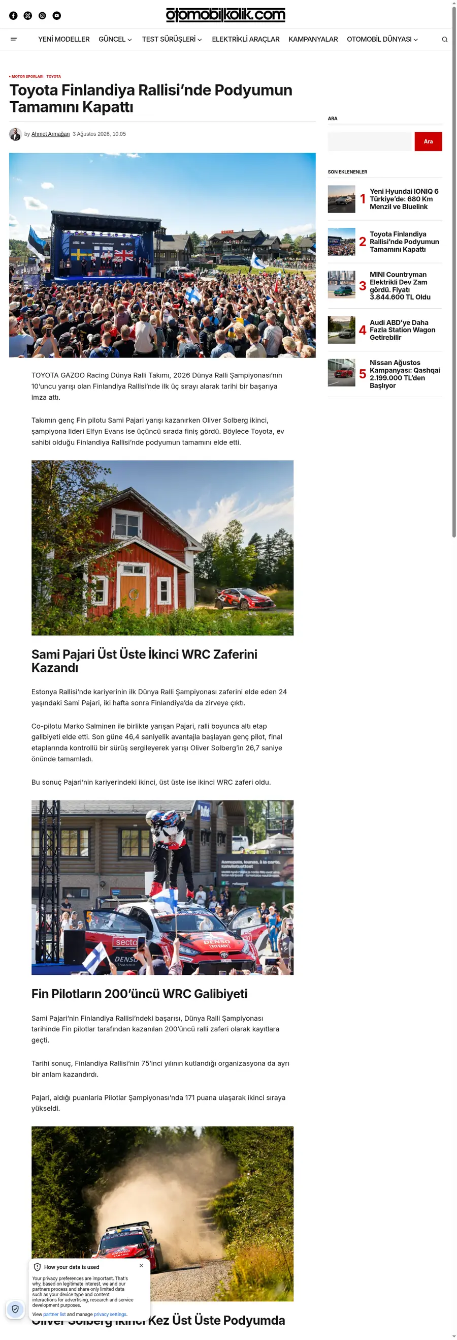 Otomobilkolik.com önizleme