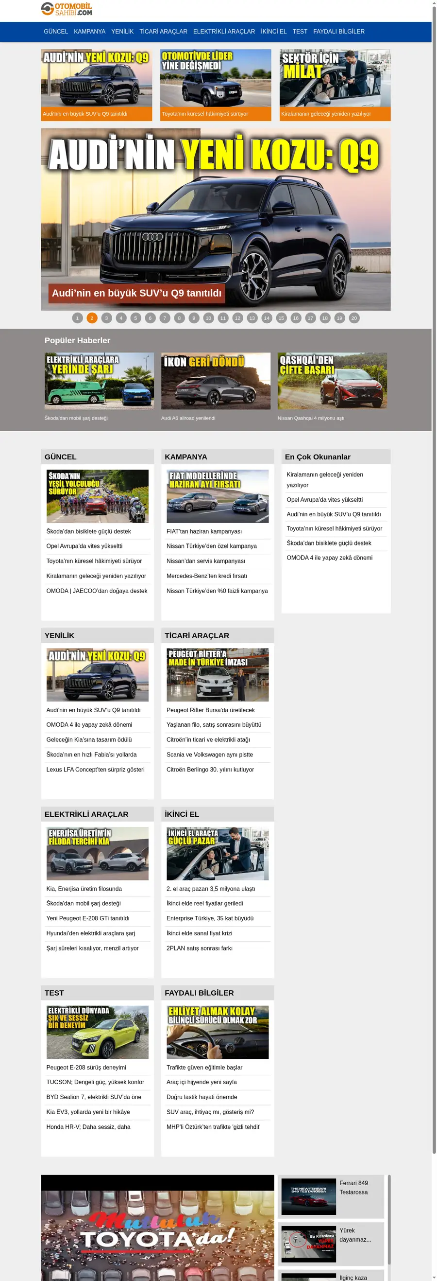 Otomobilsahibi.com önizleme