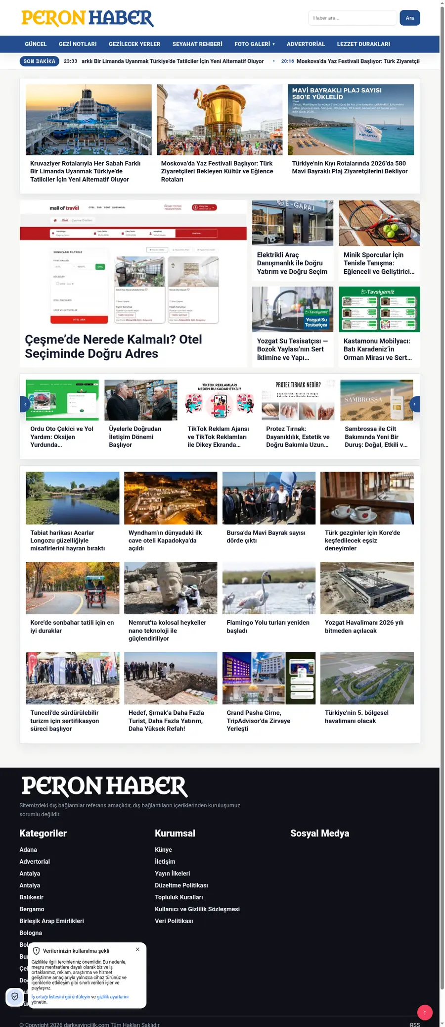Peronhaber.com önizleme