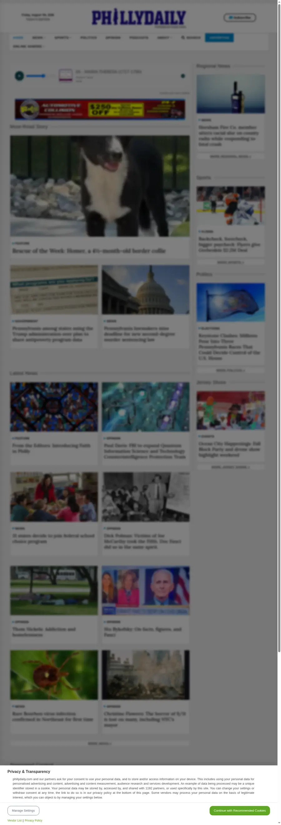 Phillydaily.com önizleme