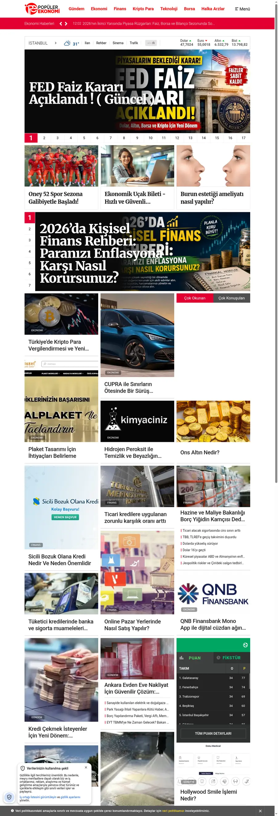Populerekonomi.com önizleme