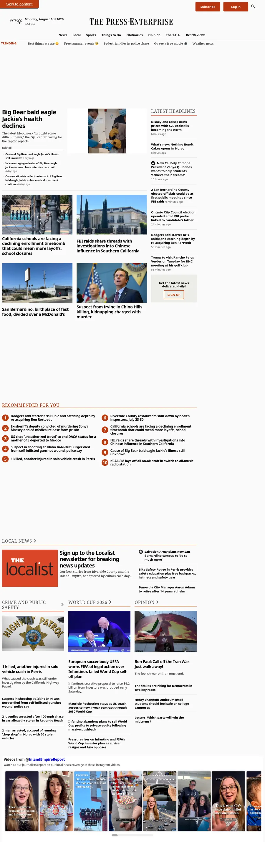 Pressenterprise.com önizleme
