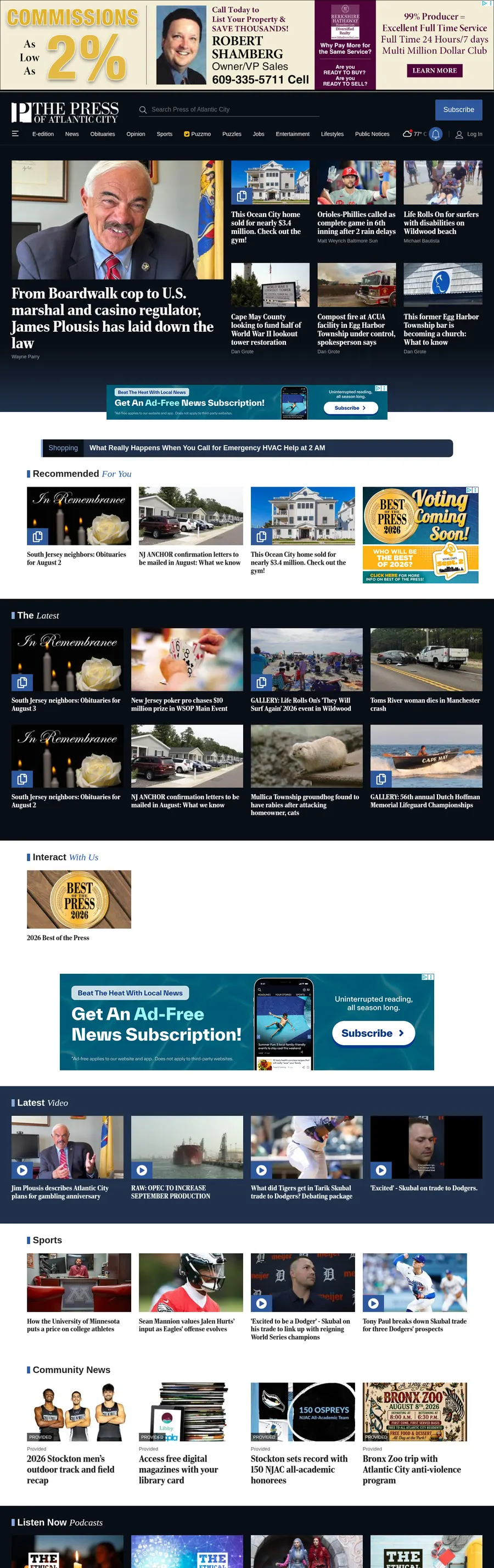 Pressofatlanticcity.com önizleme