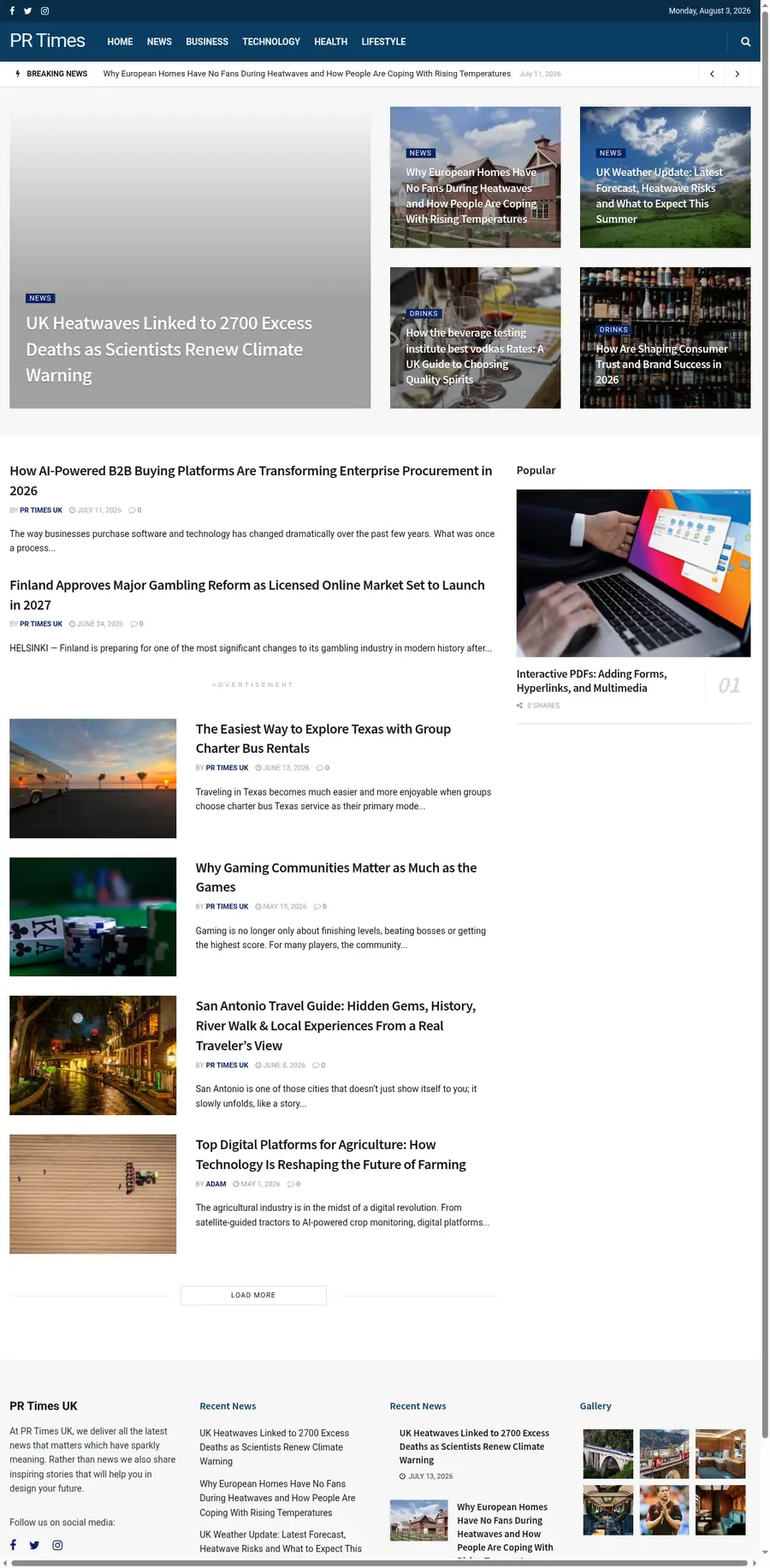 Prtimes.co.uk önizleme