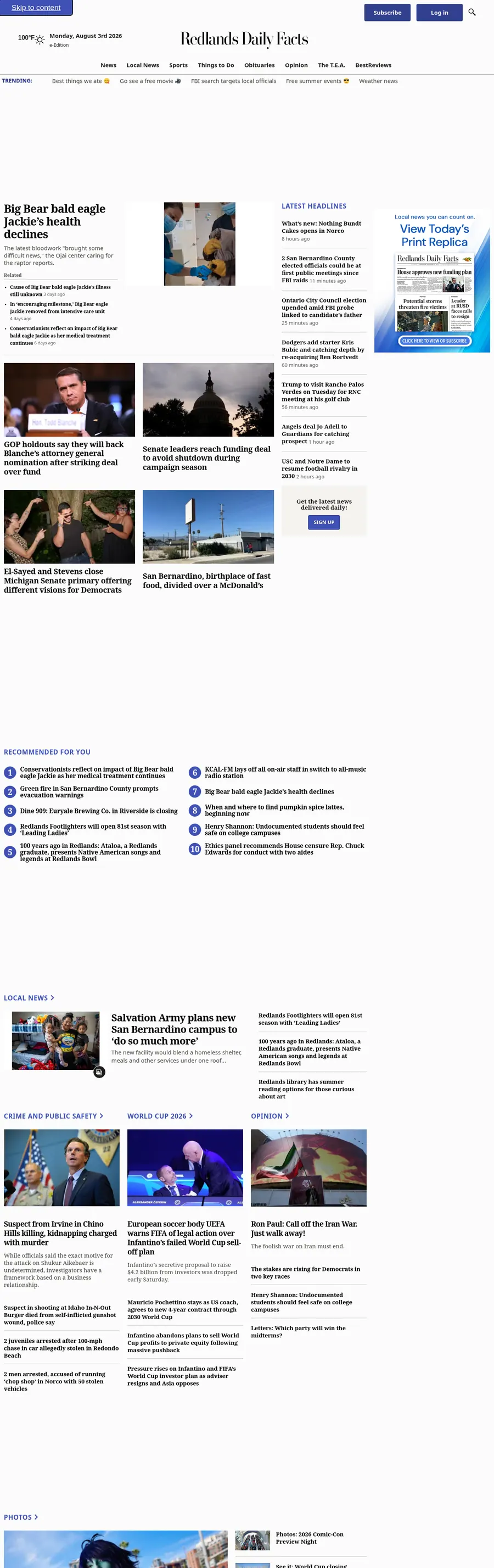 Redlandsdailyfacts.com önizleme