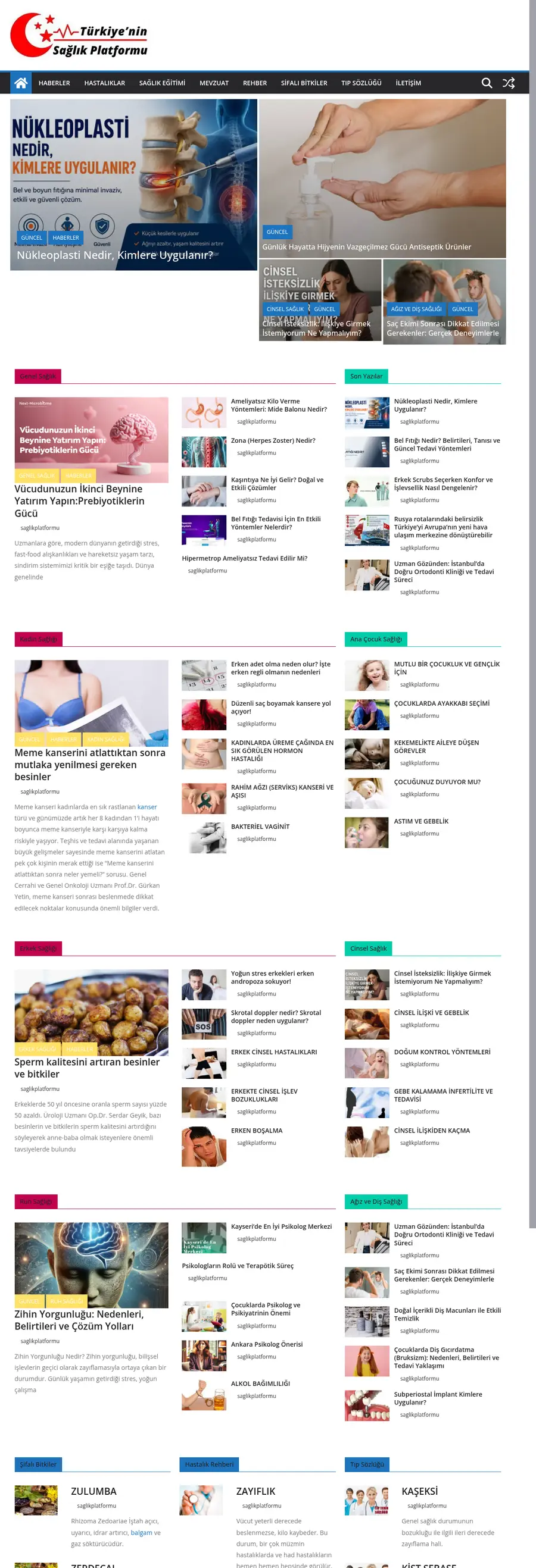 Saglikplatformu.com önizleme