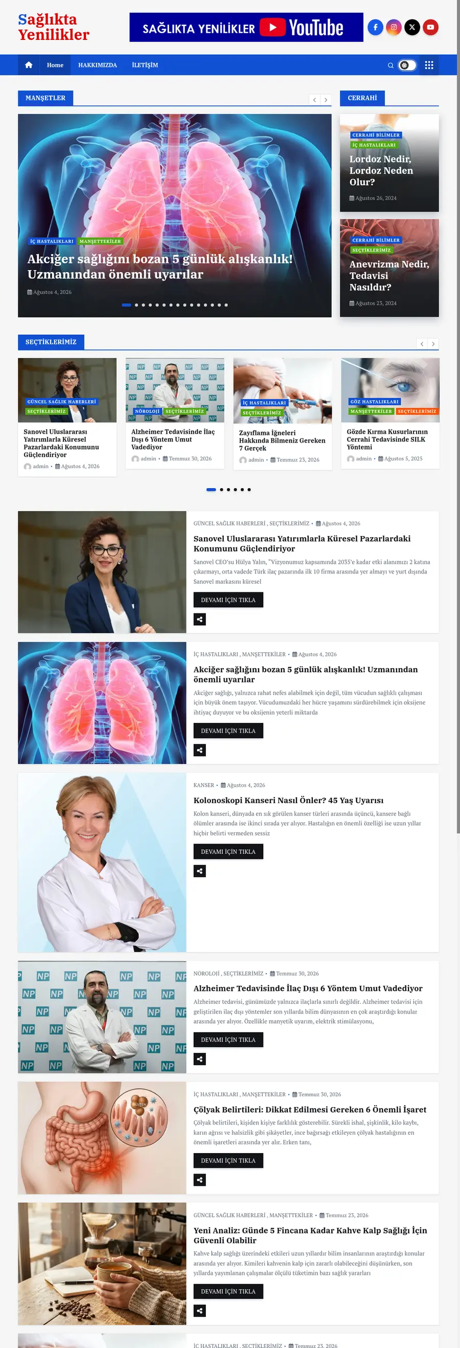 Sagliktayenilikler.com önizleme