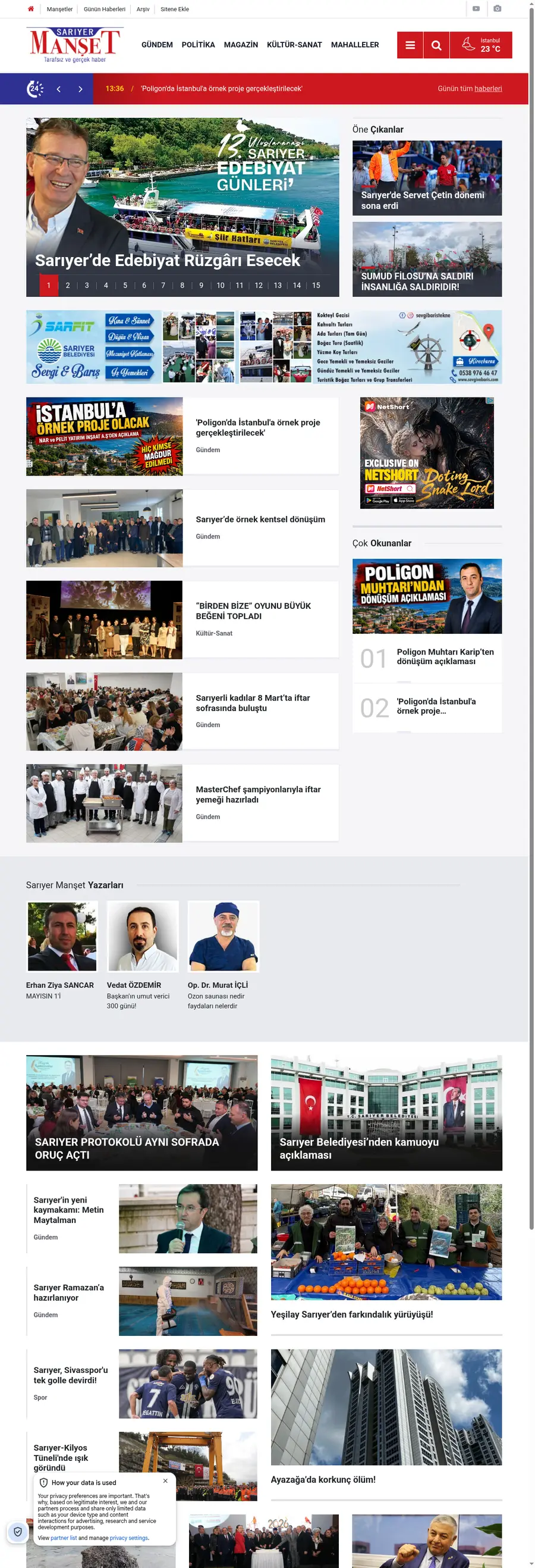 Sariyermanset.com önizleme