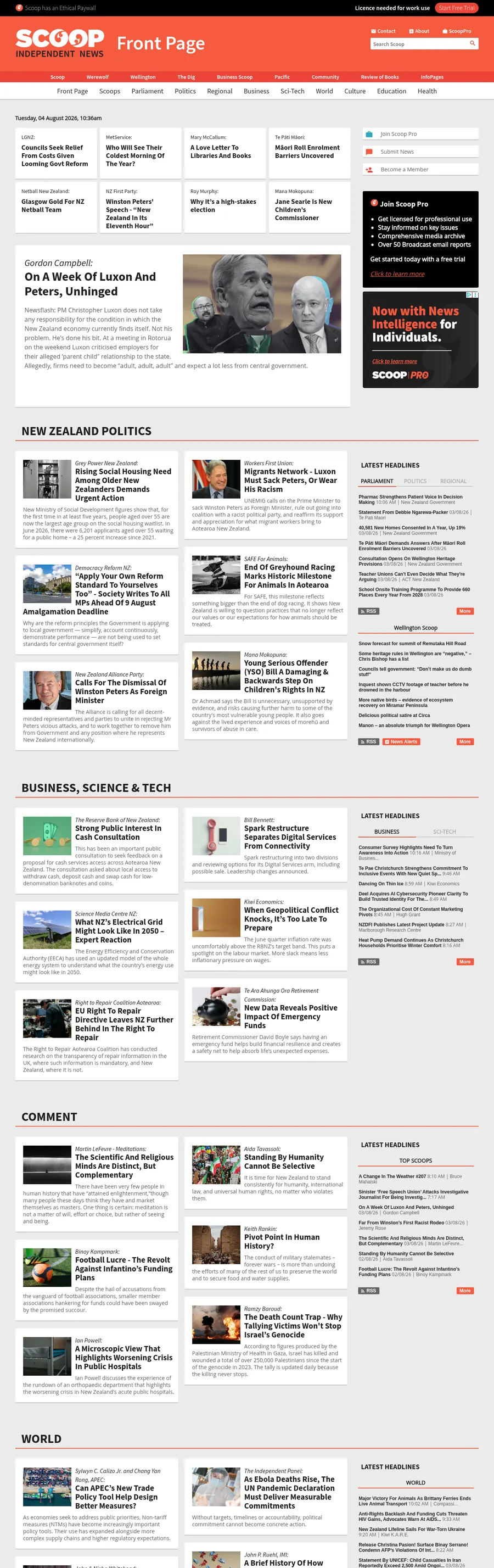 Scoop.co.nz önizleme