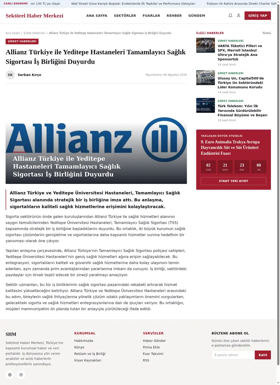 Sektorelhabermerkezi.com önizleme