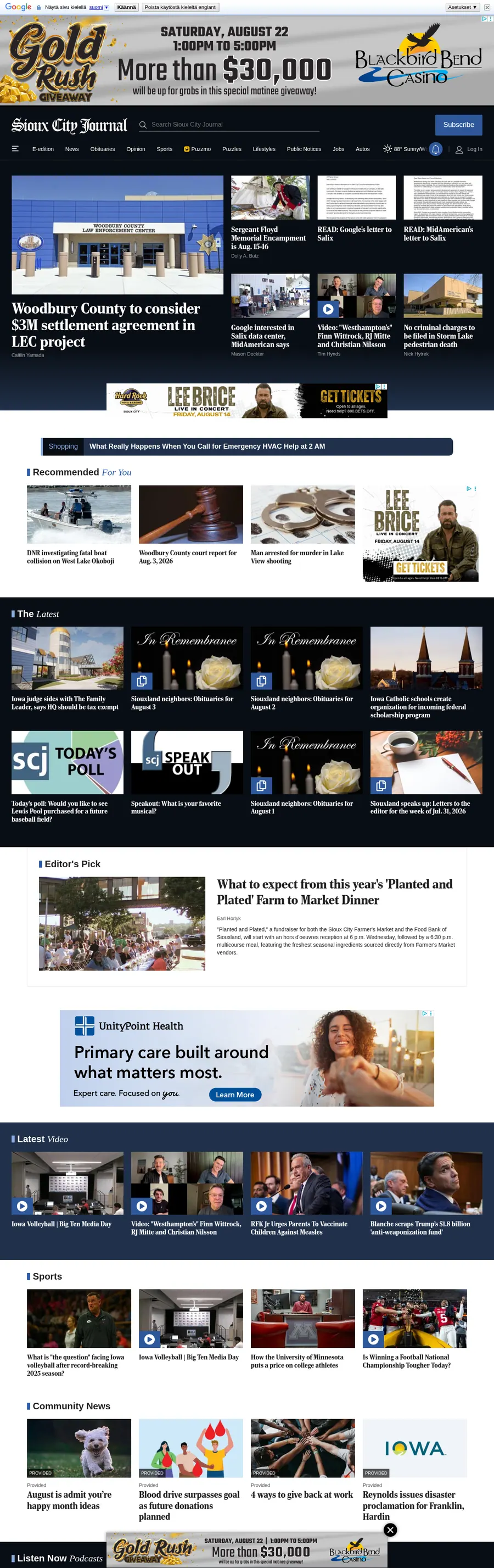 Siouxcityjournal.com önizleme