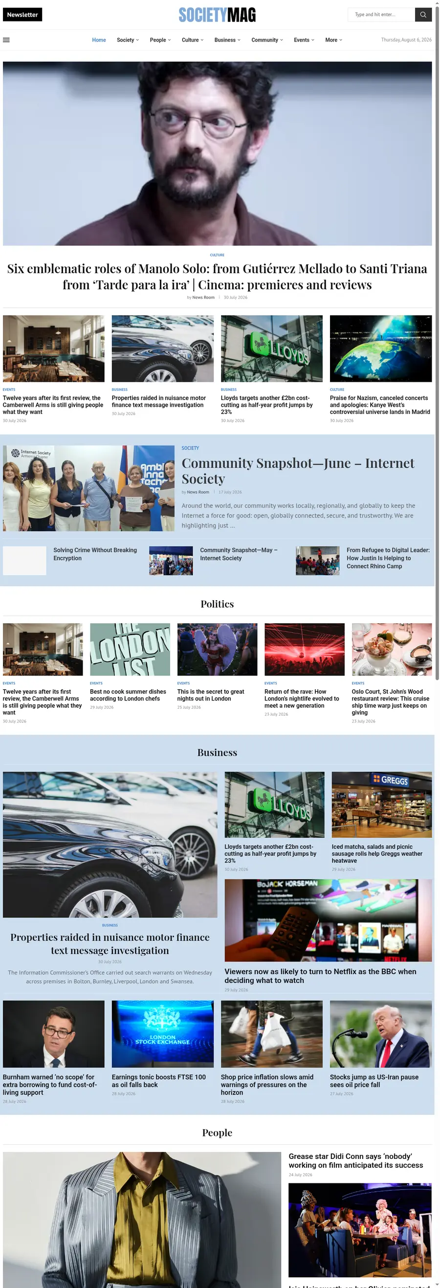 Society-mag.com önizleme
