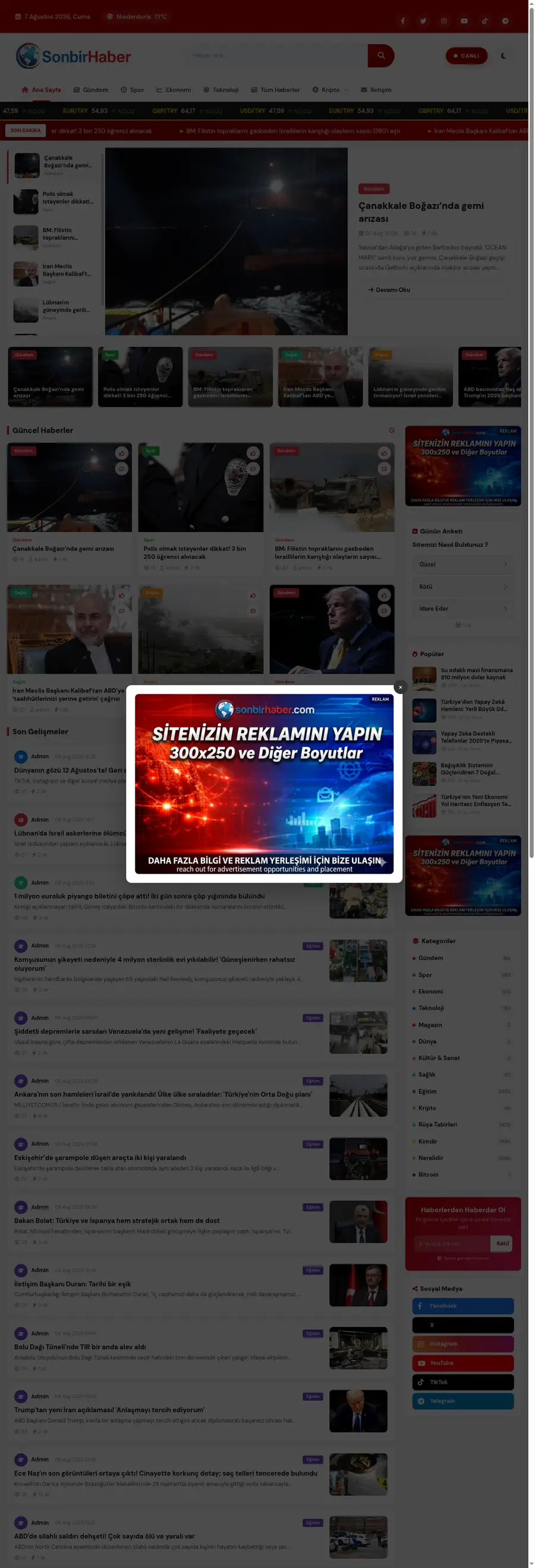 Sonbirhaber.com önizleme