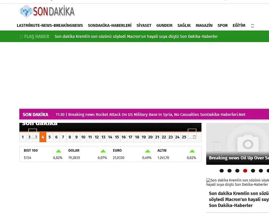 Sondakika-haberleri.net önizleme