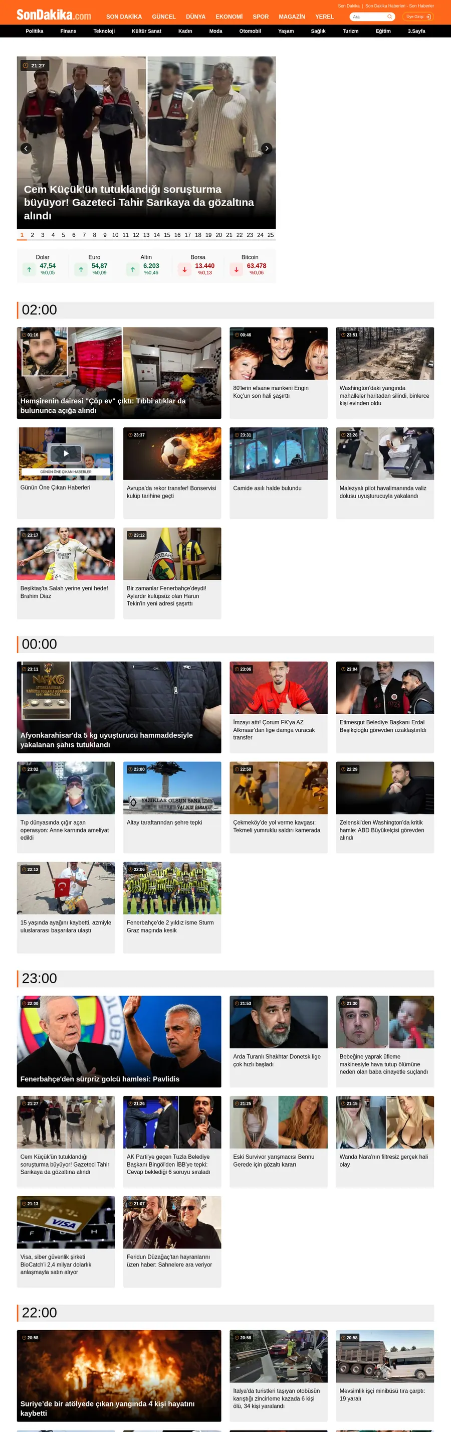 Sondakika.com önizleme