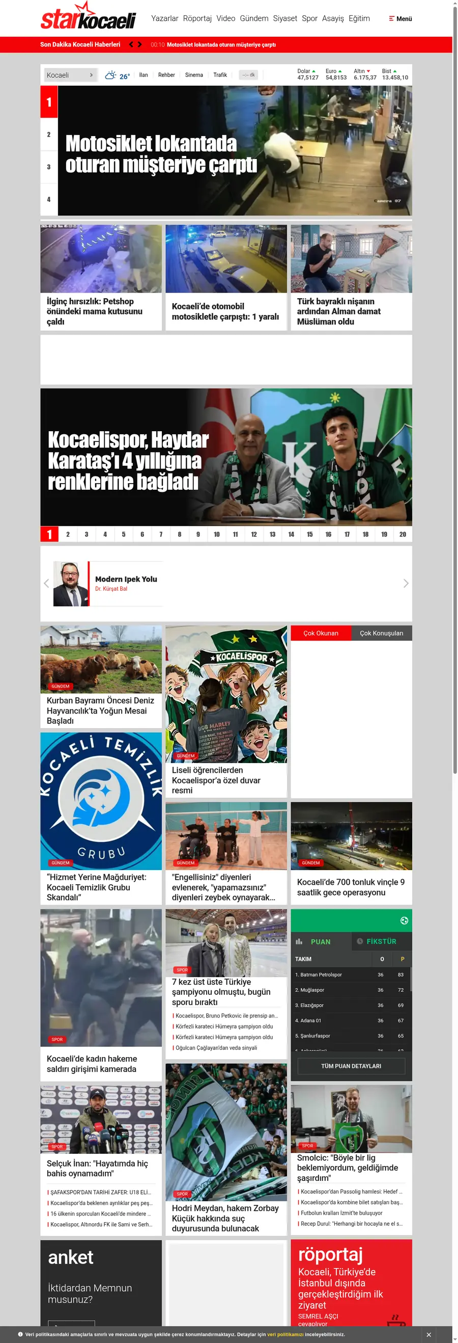 Starkocaeli.com önizleme