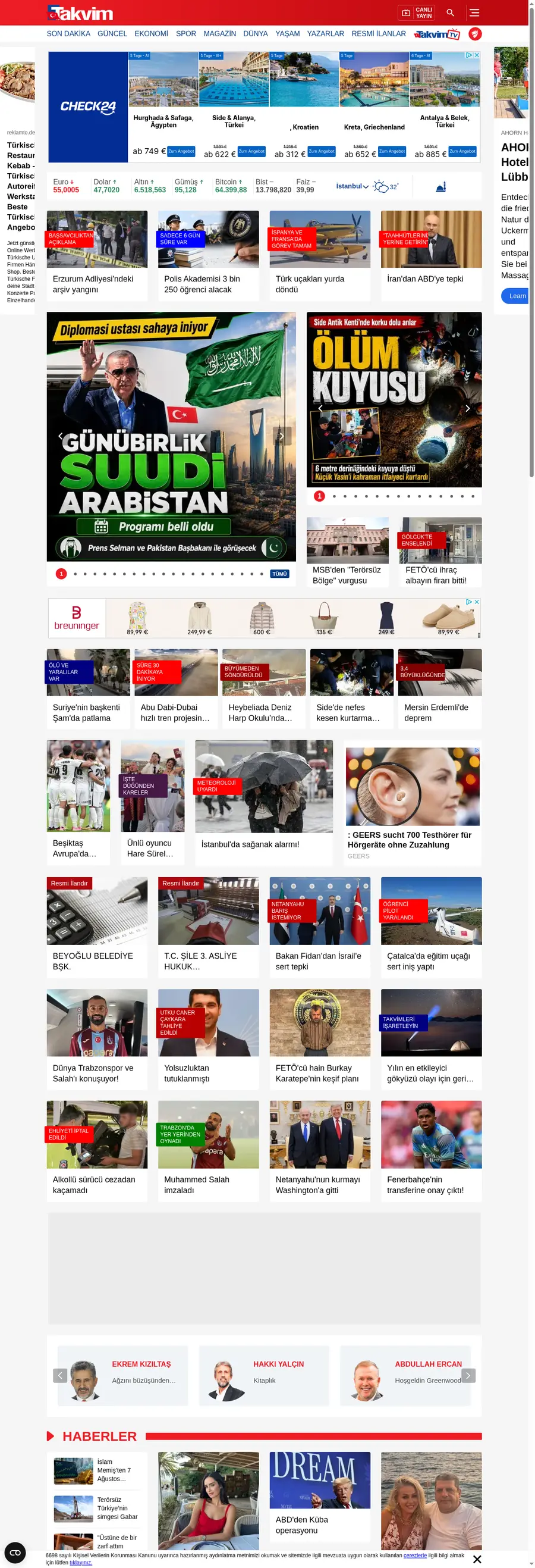 Takvim.com.tr önizleme