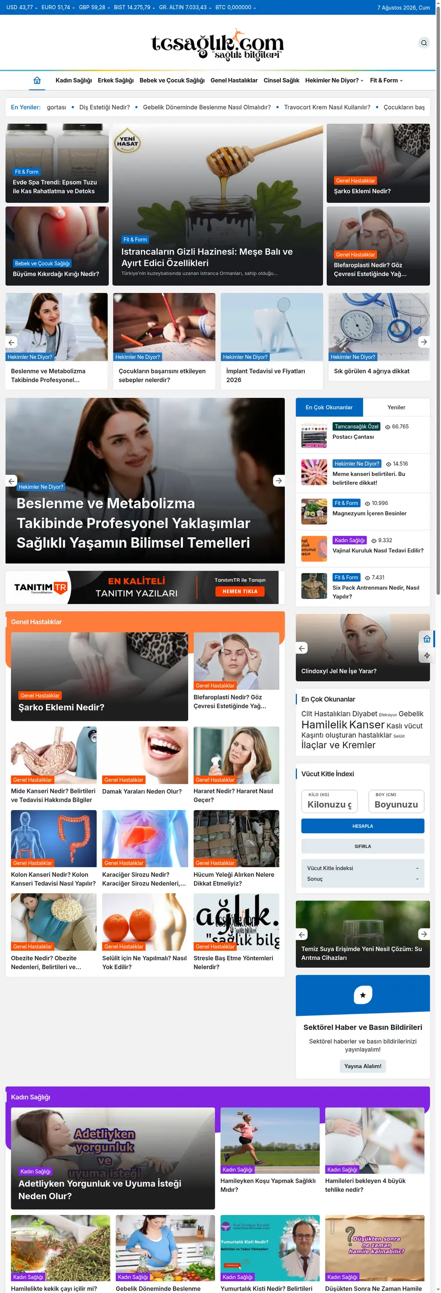 Tcsaglik.com önizleme