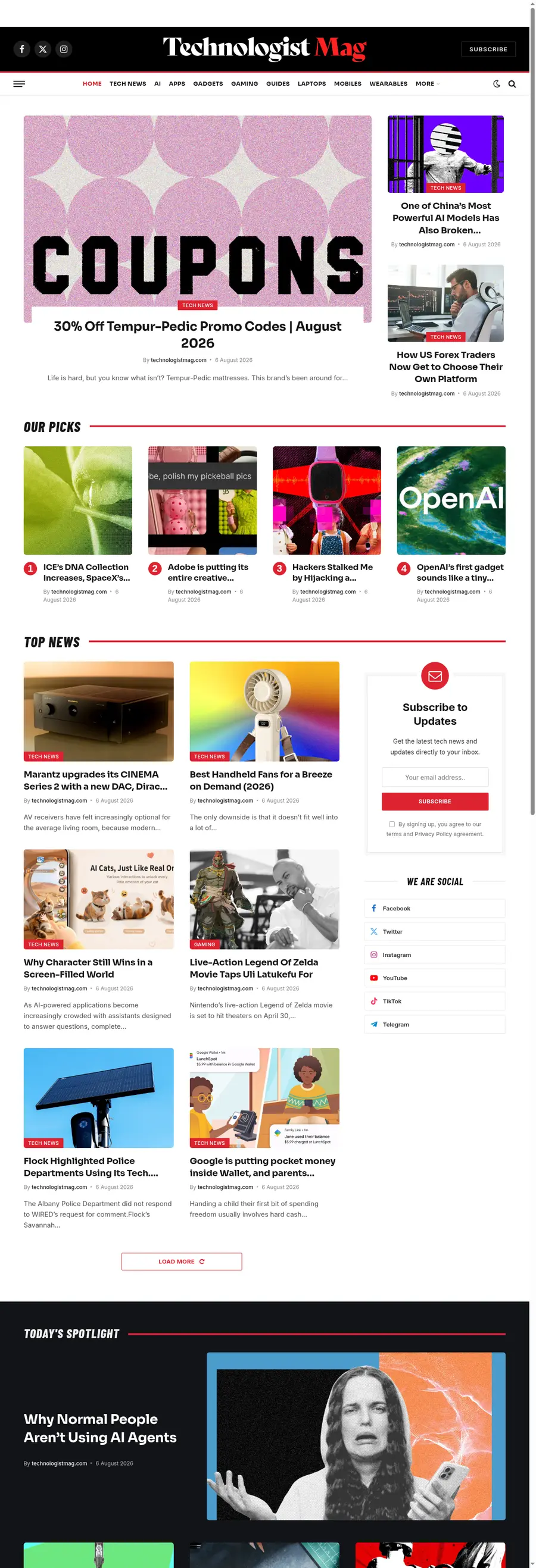 Technologistmag.com önizleme