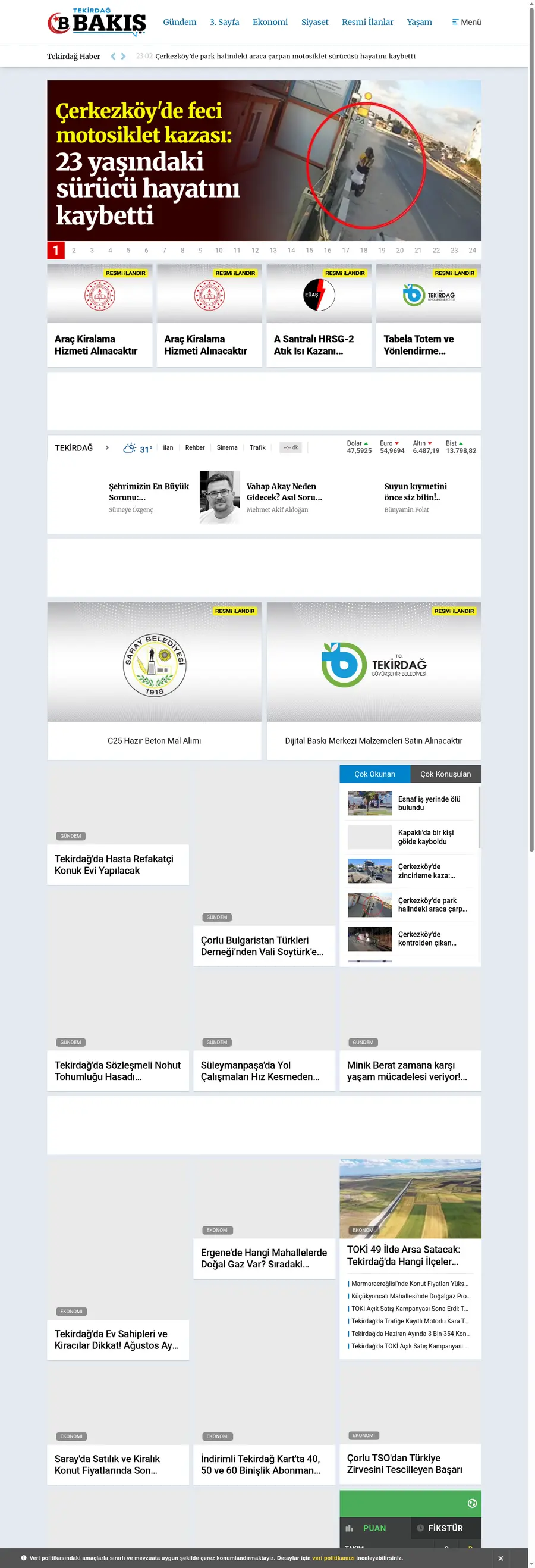 Tekirdagbakis.com önizleme
