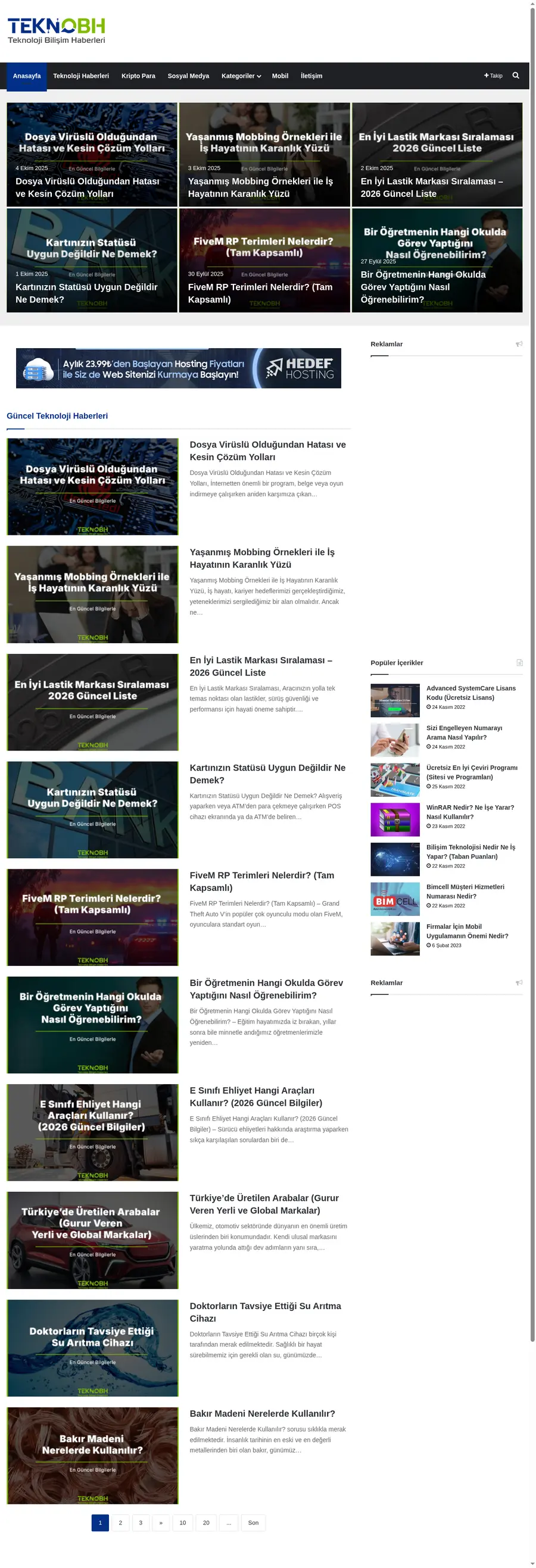 Teknobh.com önizleme