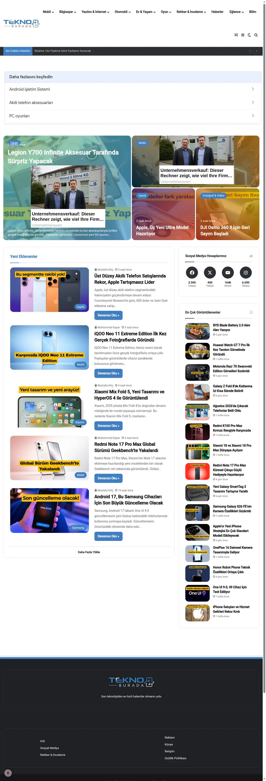 Teknoburada.net önizleme