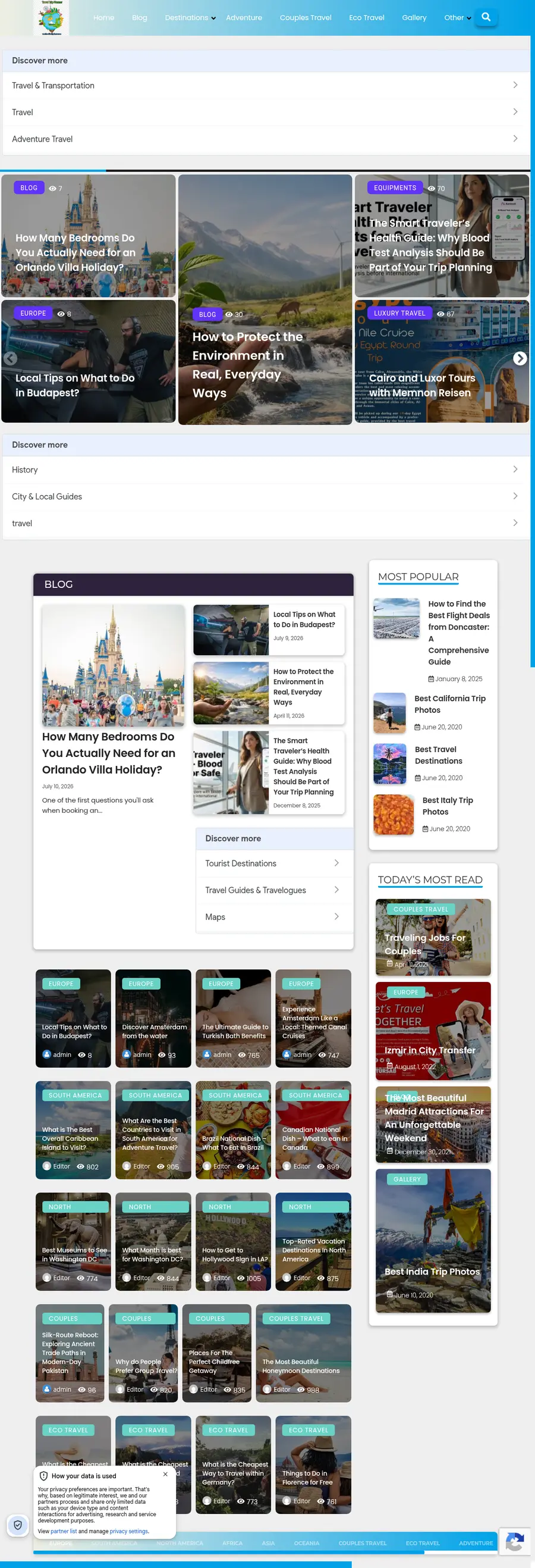 Travellertripplanner.com önizleme
