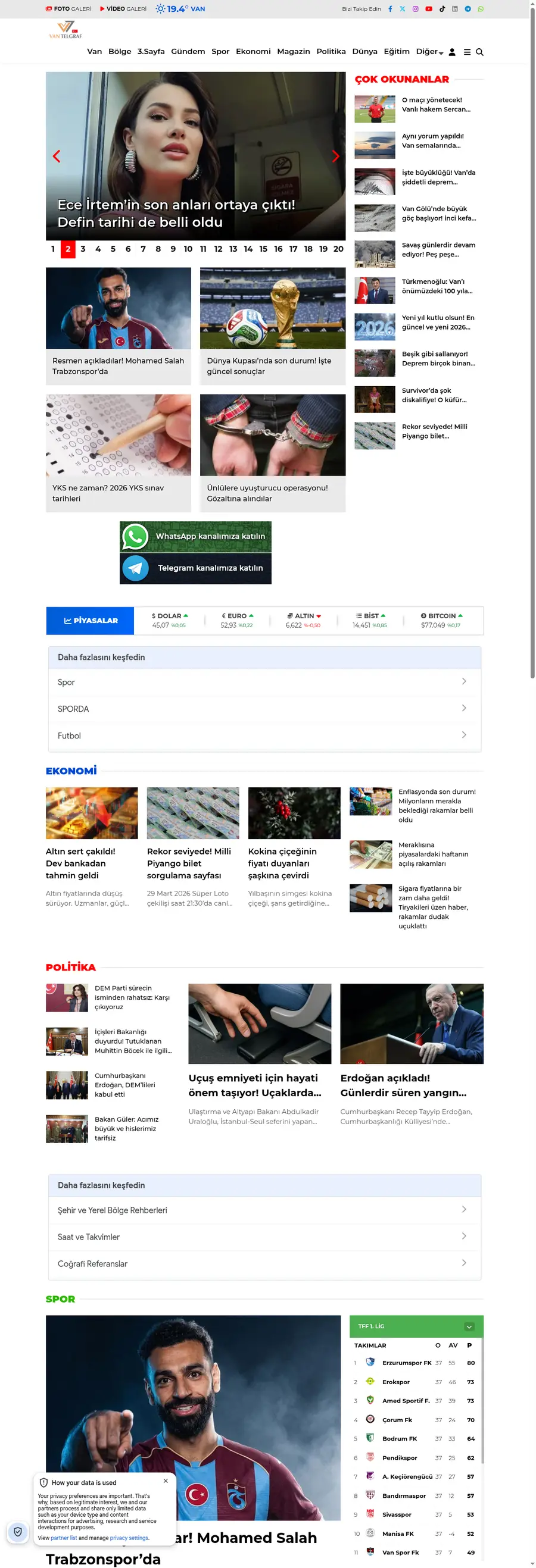 Vantelgraf.com önizleme