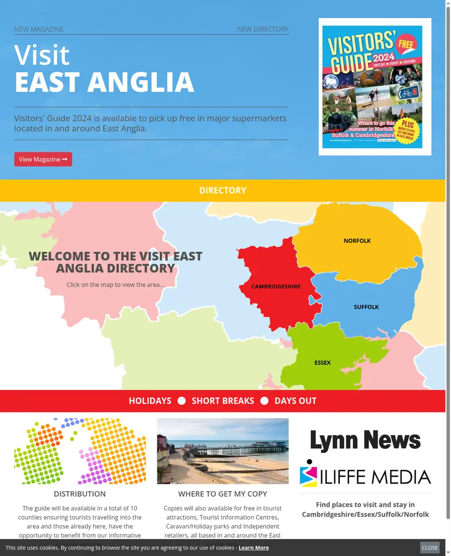 Visiteastangliaguide.co.uk önizleme