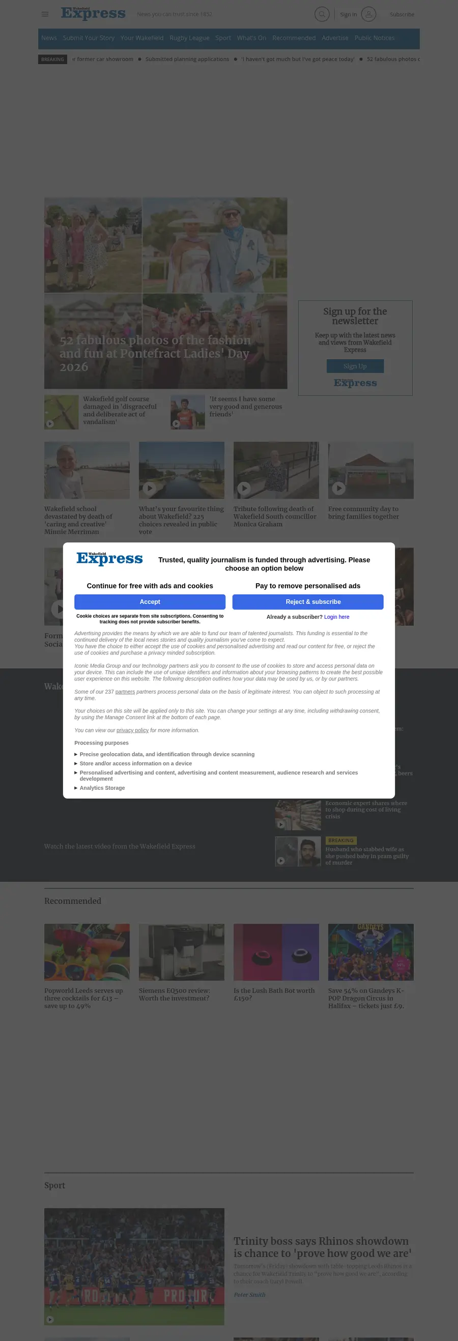 Wakefieldexpress.co.uk önizleme