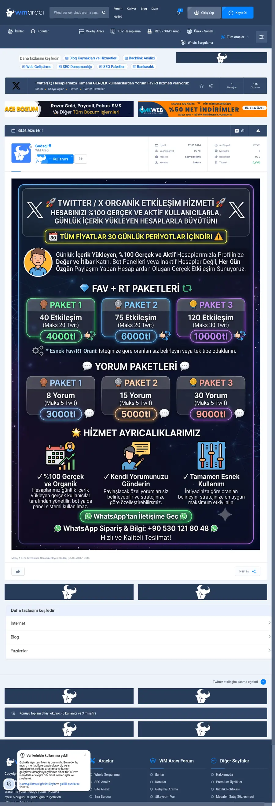 Wmaraci.com önizleme