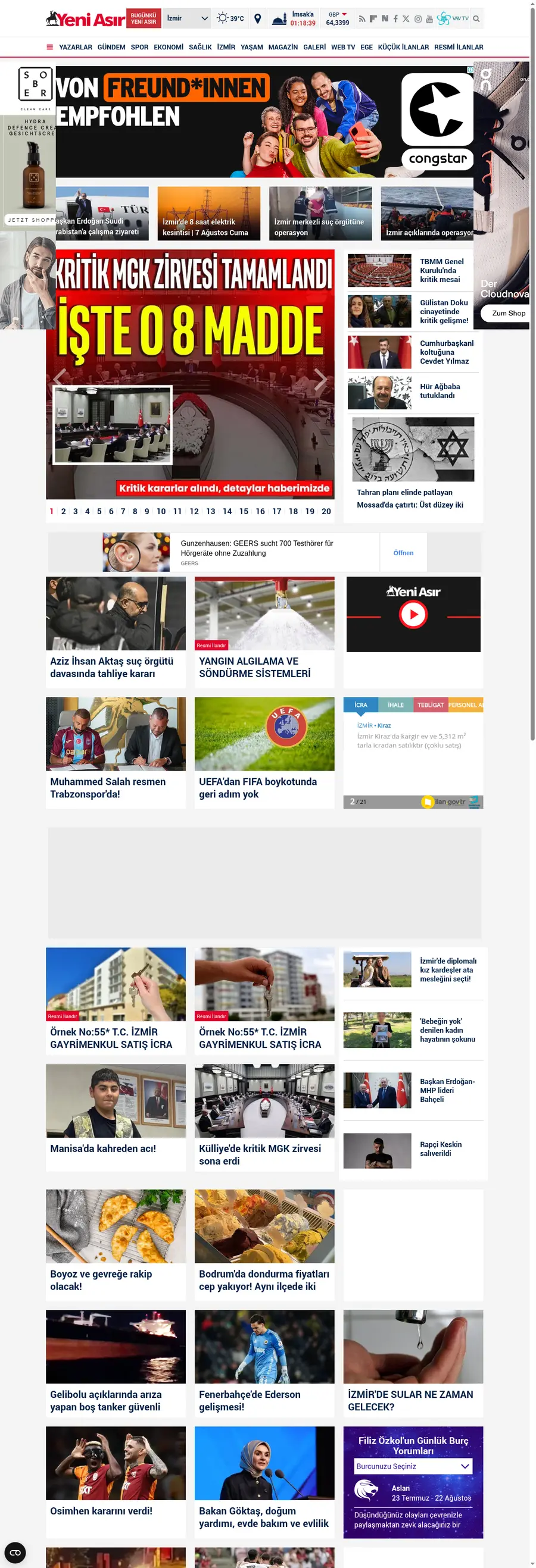 Yeniasir.com.tr önizleme