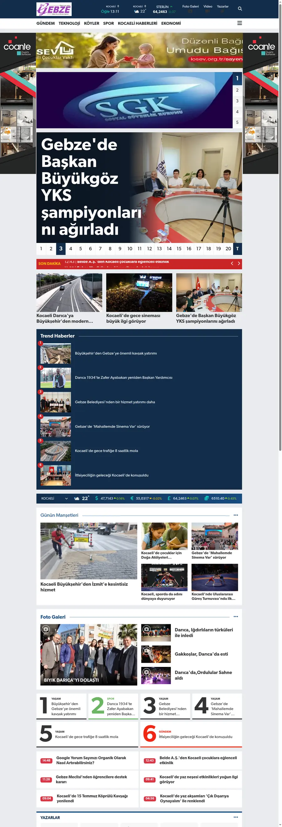 Yenigebze.com önizleme