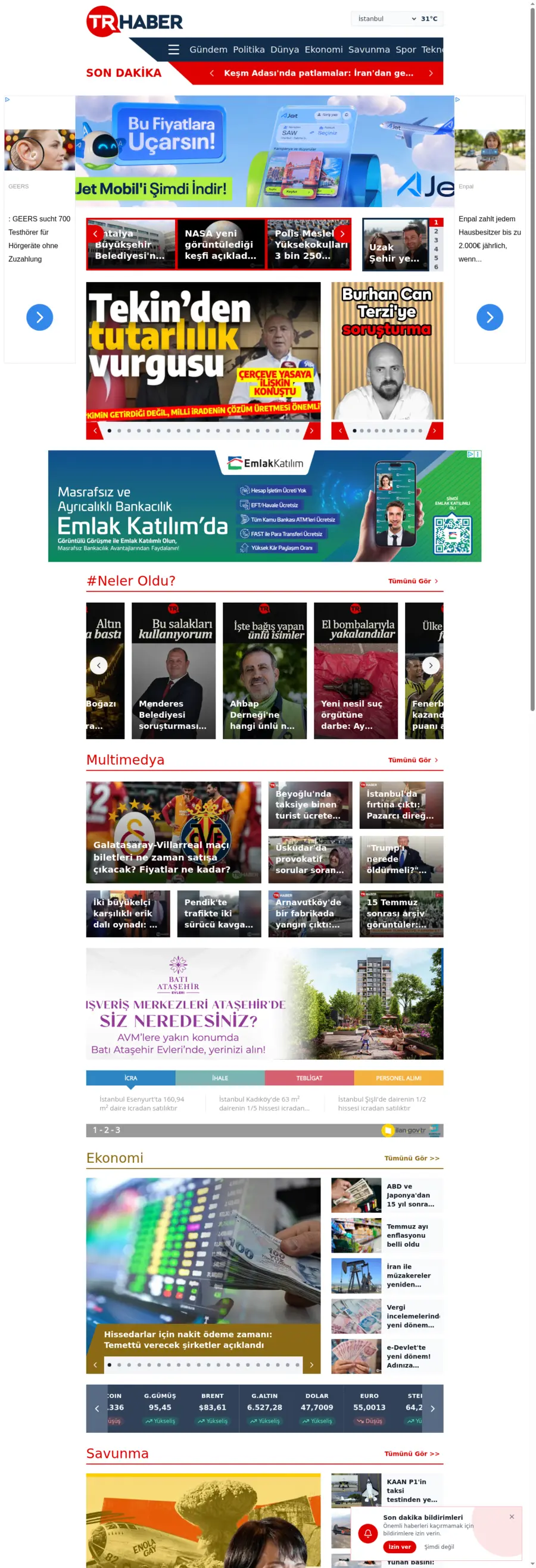Yenisoz.com.tr önizleme