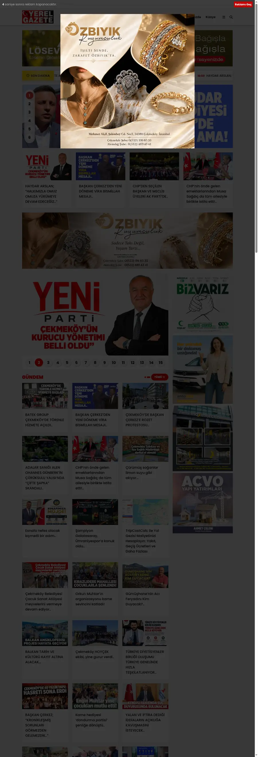 Yerelgazete.com.tr önizleme