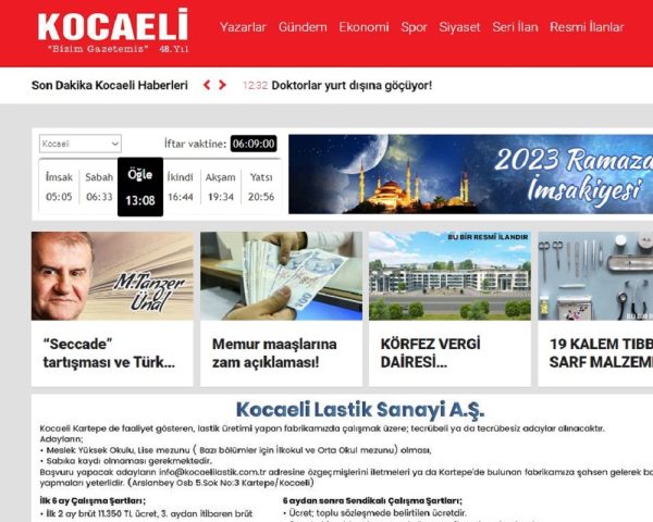 kocaeligazetesi.com .tr 1