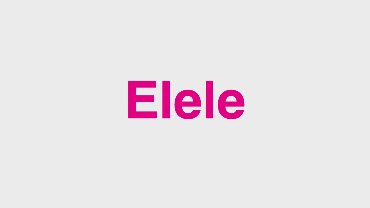 Elele.com.tr Tanıtım Yazısı