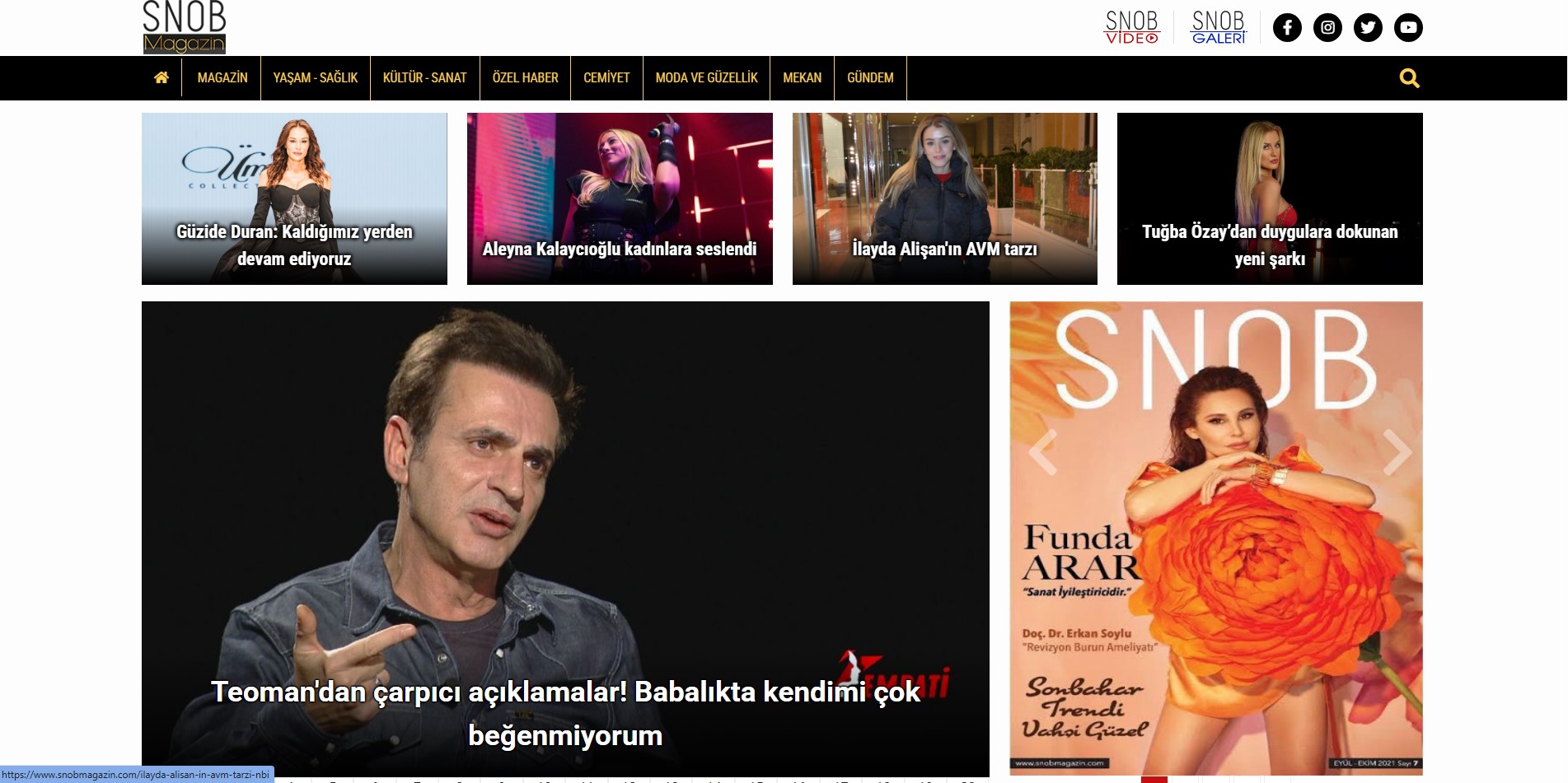 Snobmagazin.com Tanıtım Yazısı