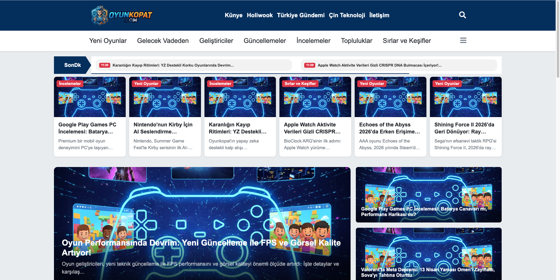 Oyunkopat.com Tanıtım Yazısı 1 oyunkopat.com