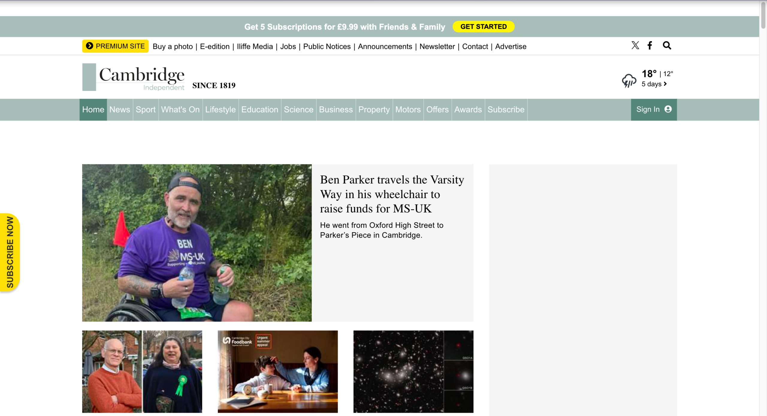 Cambridgeindependent.co.uk Tanıtım Yazısı